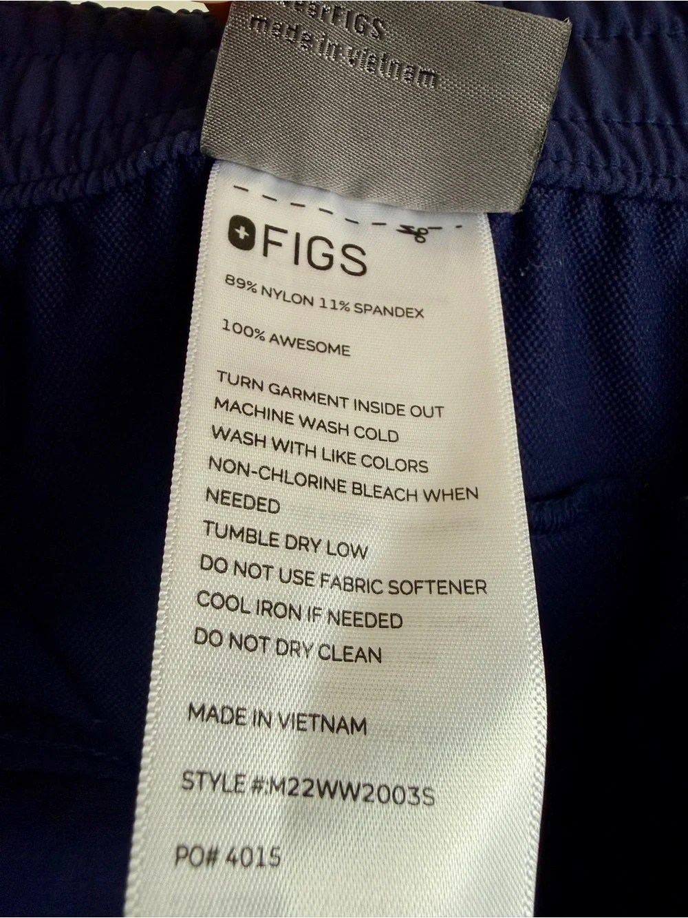 Figs Men’s FIGSPRO Tailored Trouser in Navy - XXL/SHORT